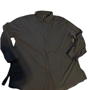 Nike 24.7 Womens Perfect Stretch Dri-FIT Size M Black Long-Sleeve Shirt New $130